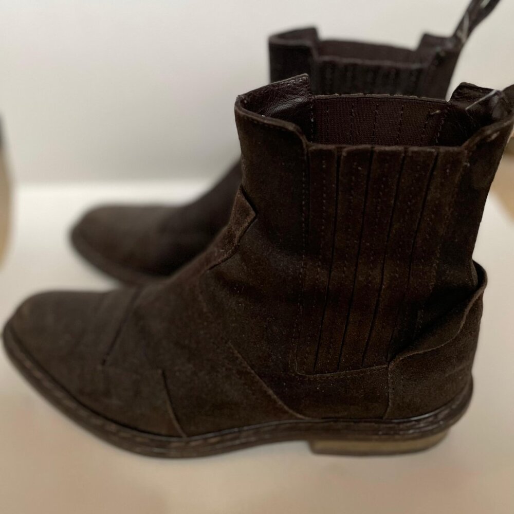 BALENCIAGA - Vintage Black Leather Chelsea Boots sz 40 US 9 - Picture 2 of 10